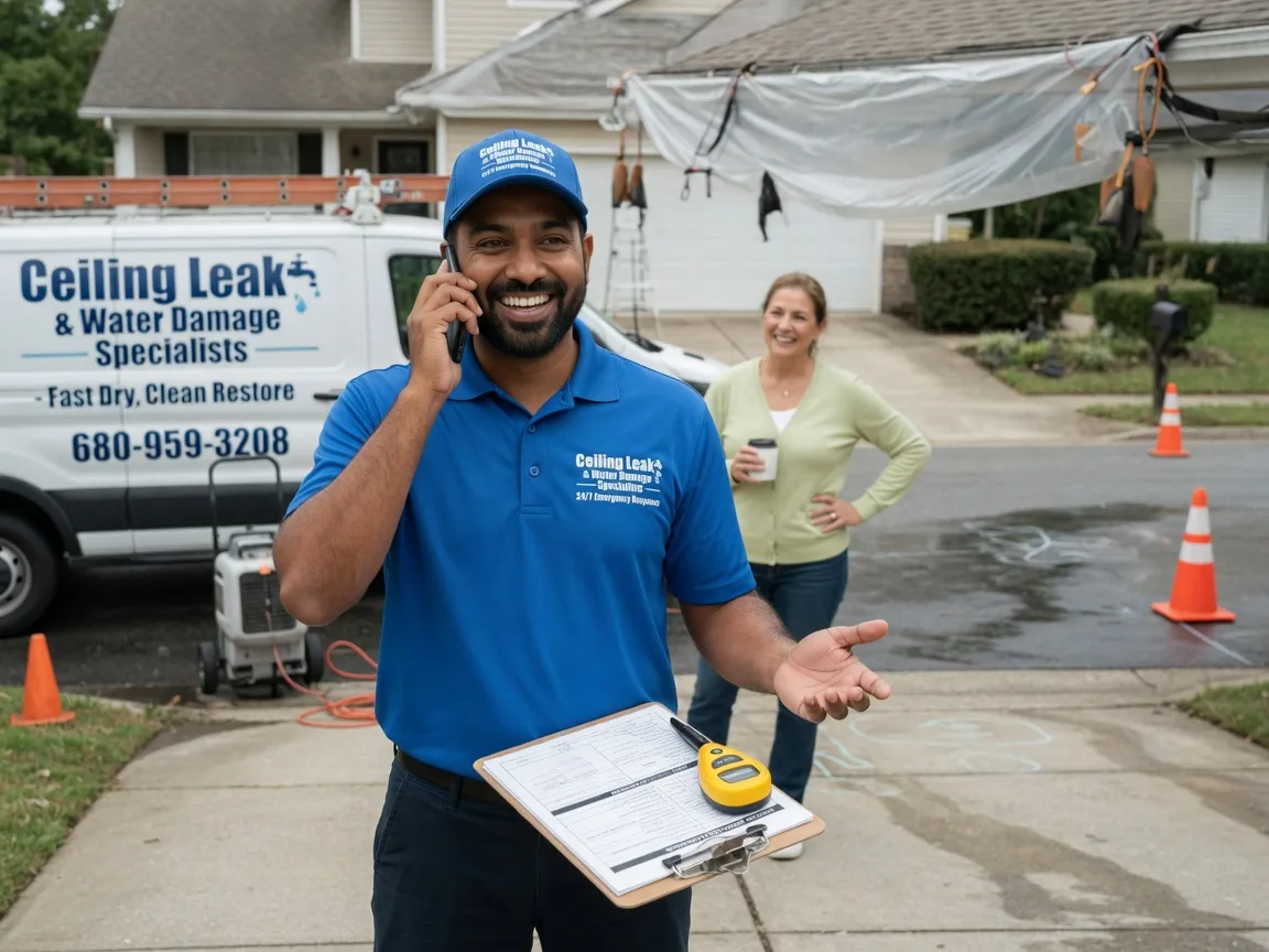 Ceiling Leak Cleanup Canby, OR FAQs